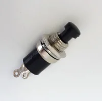 (image for) MOMENTARY PUSH BUTTON - BLACK