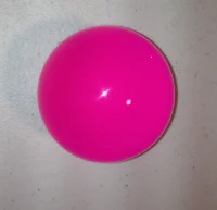 (image for) 2 1/4" TRANSLUCENT PINK REPLACEMENT TRACKBALL
