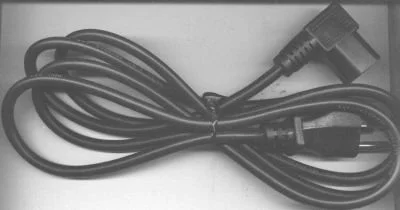 (image for) Computer Style Power Cord w/ 90 Degree Head
