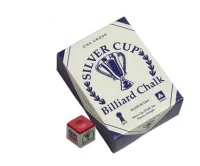 (image for) Silver Cup Cue Chalk 144 Pc Box - RED