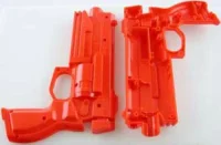 (image for) SEGA GUN SHELL RIGHT AND LEFT SIDE - RED / REF# 2535-5408