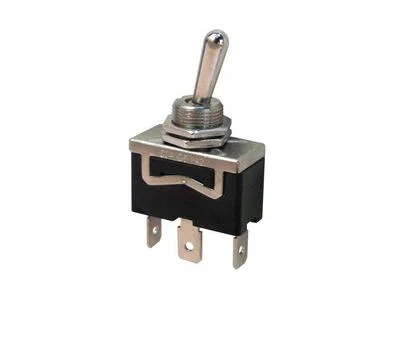 (image for) SPDT, CENTER-OFF HEAVY-DUTY TOGGLE SWITCH-