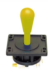 (image for) HAPP BRAND COMPETITION JOYSTICK-8 WAY YELLOW