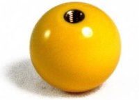 (image for) 2 1/4" TRANSLUCENT YELLOW REPLACEMENT TRACKBALL