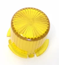 (image for) Plastic Twist On Light Dome -Yellow