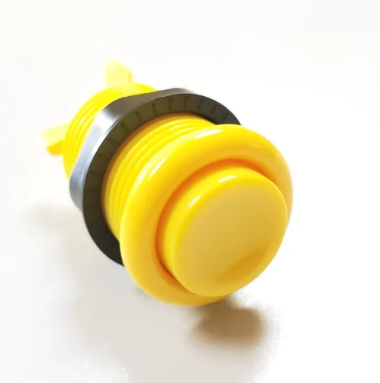 (image for) YELLOW LONG LENGTH BUTTON - NO SWITCH