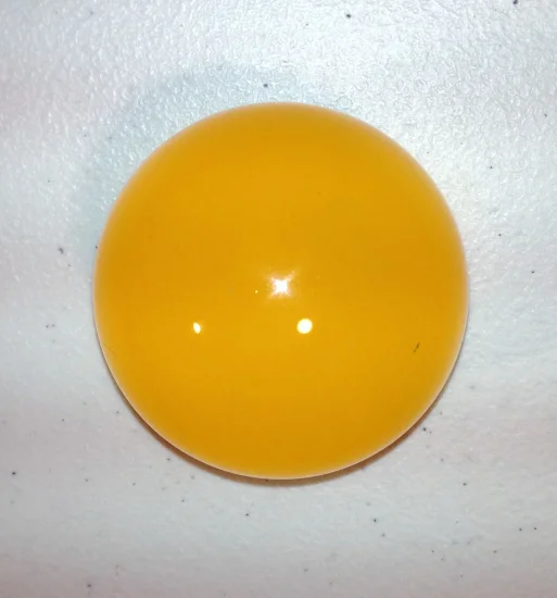 (image for) 2 1/4" TRANSLUCENT YELLOW REPLACEMENT TRACKBALL