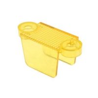1-1/4" Translucent Double Sided Lane Guide - Yellow